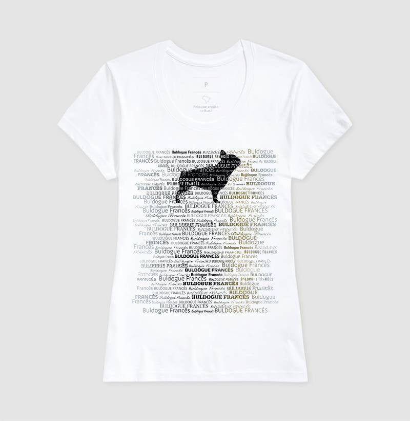 Camiseta Buldogue Francês - Tessitura