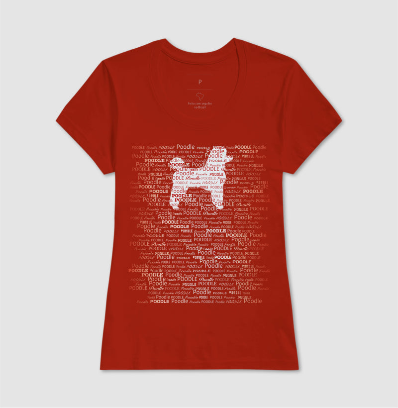 Camiseta Poodle - Tessitura