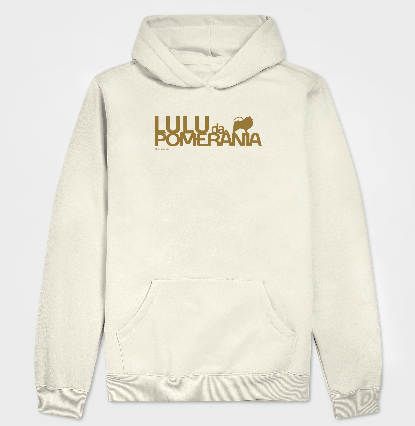 Moletom com Capuz Lulu da Pomerânia - Identidade (sem cadarço)
