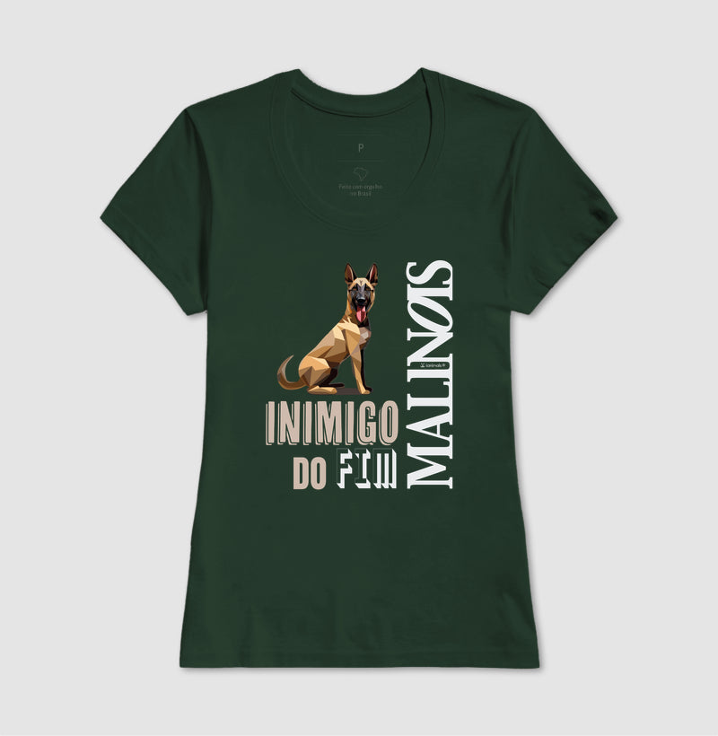 Camiseta Malinois Inimigo do Fim - Essência