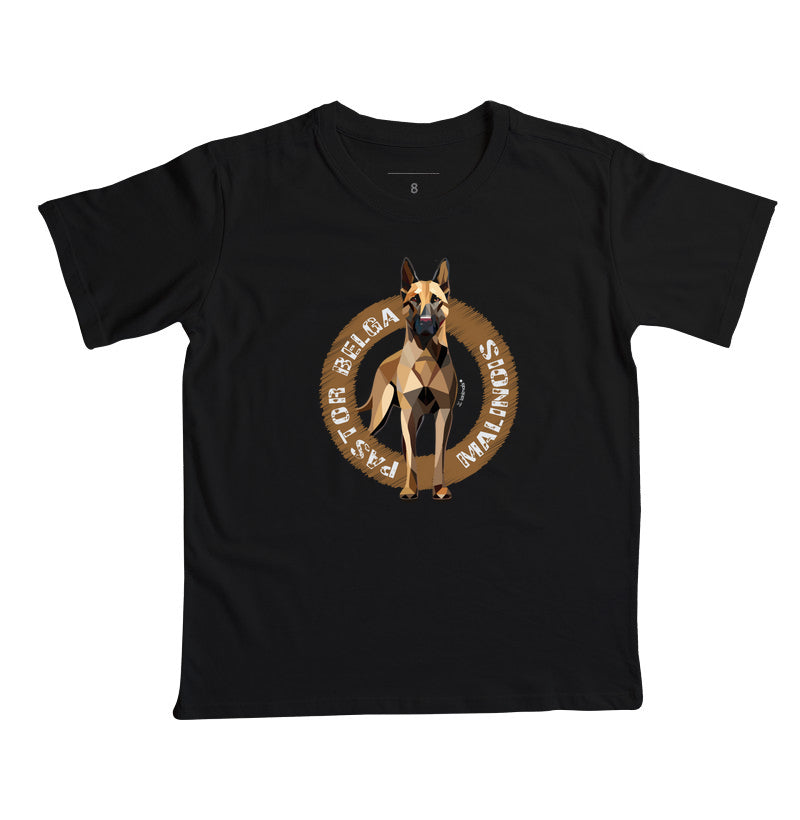 Camiseta Infantil Malinois Raça - Geoma
