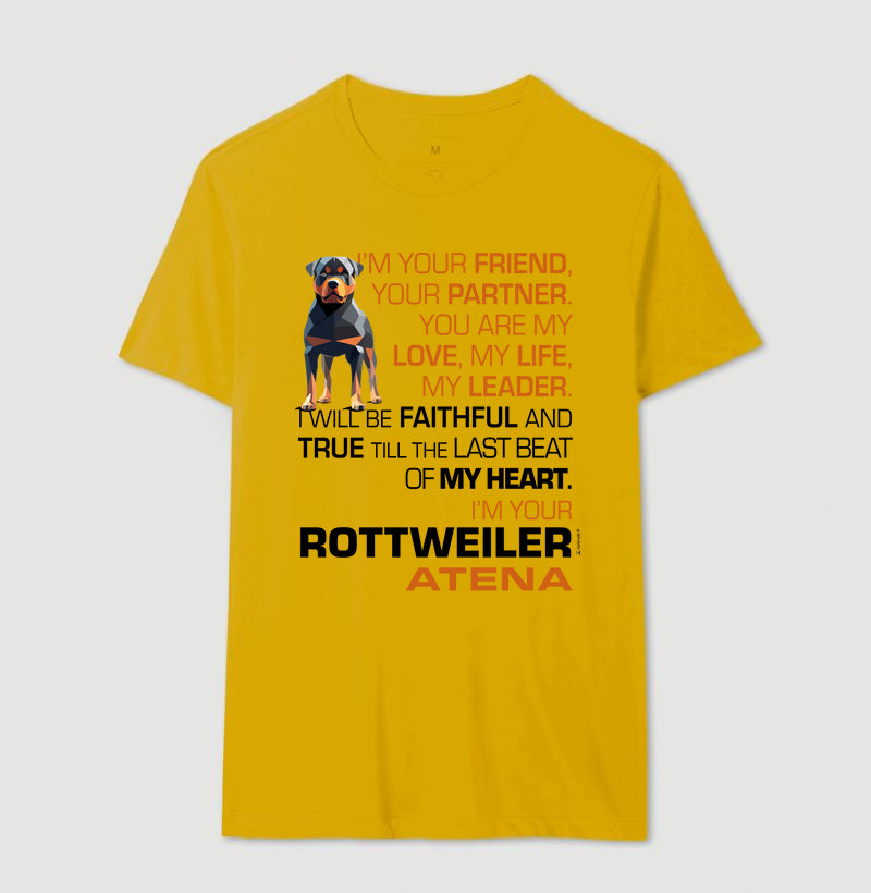 Camiseta Rottweiler Atena - I’m your - Essência