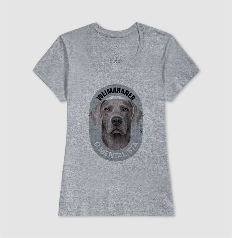 Camiseta Weimaraner O Mentalista - Essência