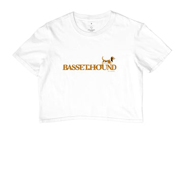 Camiseta Cropped Basset Hound - Identidade