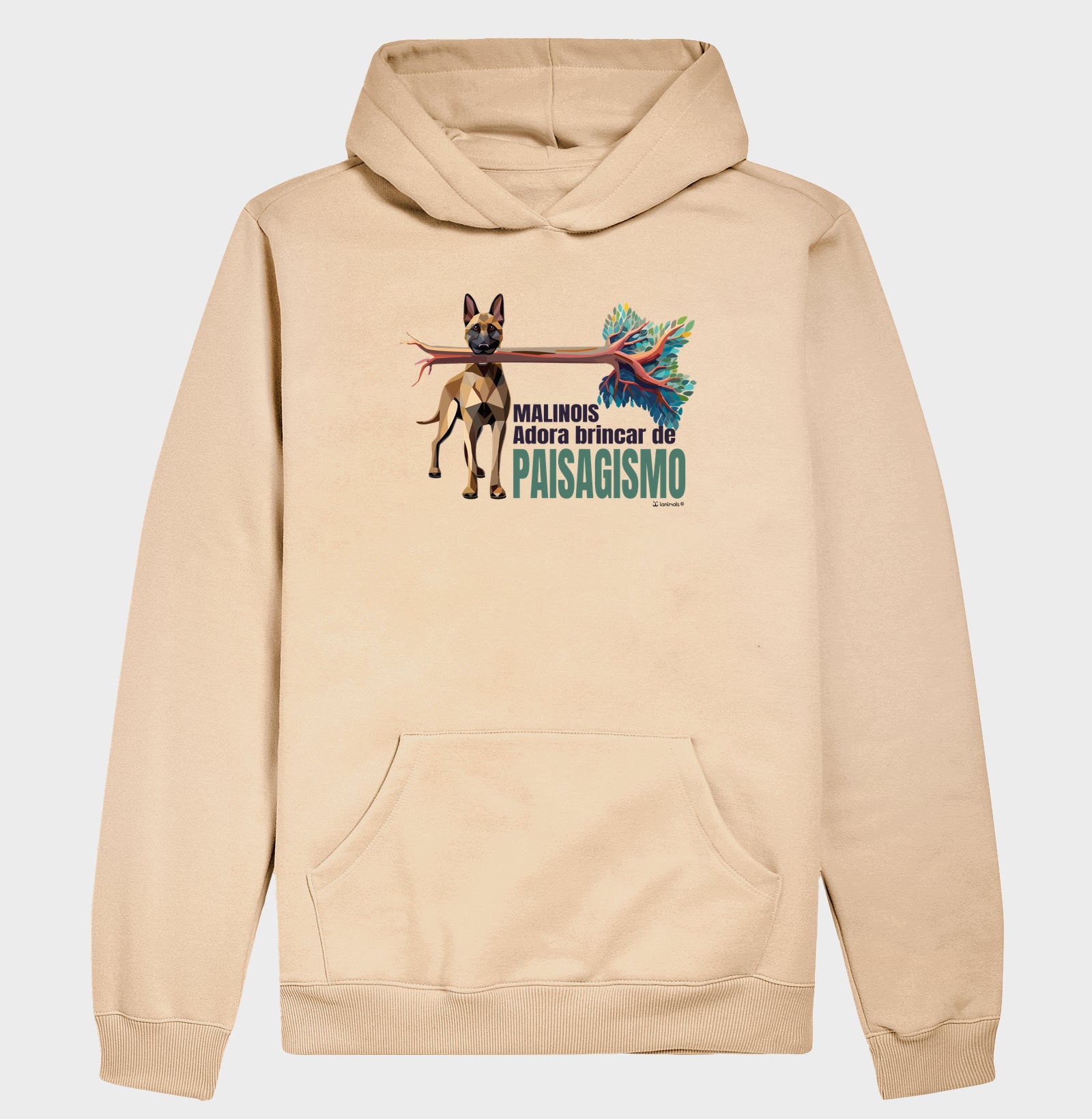 Moletom com Capuz Malinois Paisagismo - Essência