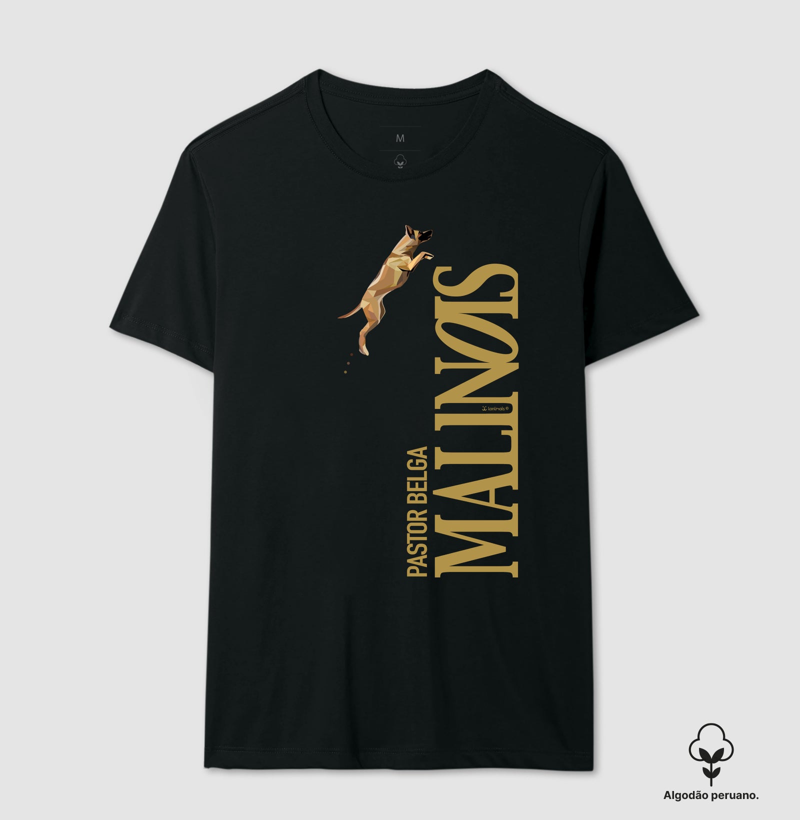 Camiseta INCA SOFT Pastor Belga Malinois O Salto - Geoma