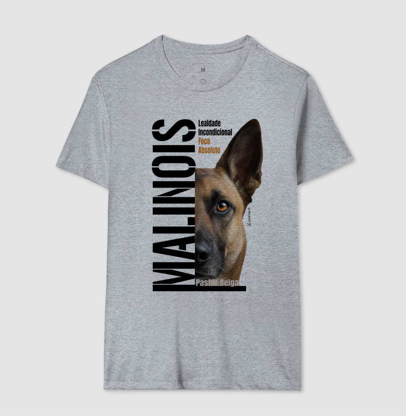 Camiseta Malinois Foco Absoluto - Essência