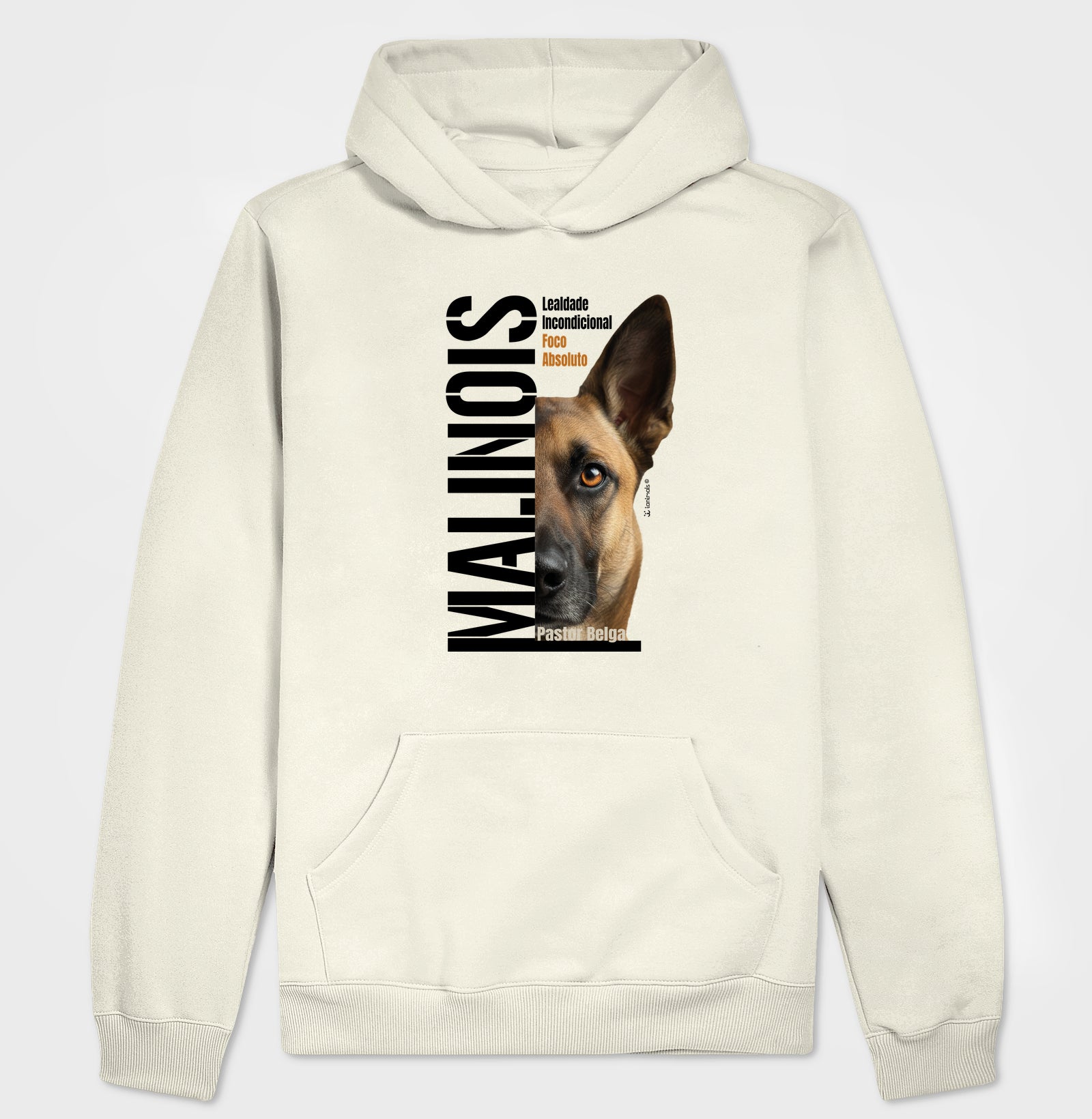Moletom com Capuz Malinois Foco Absoluto - Essência