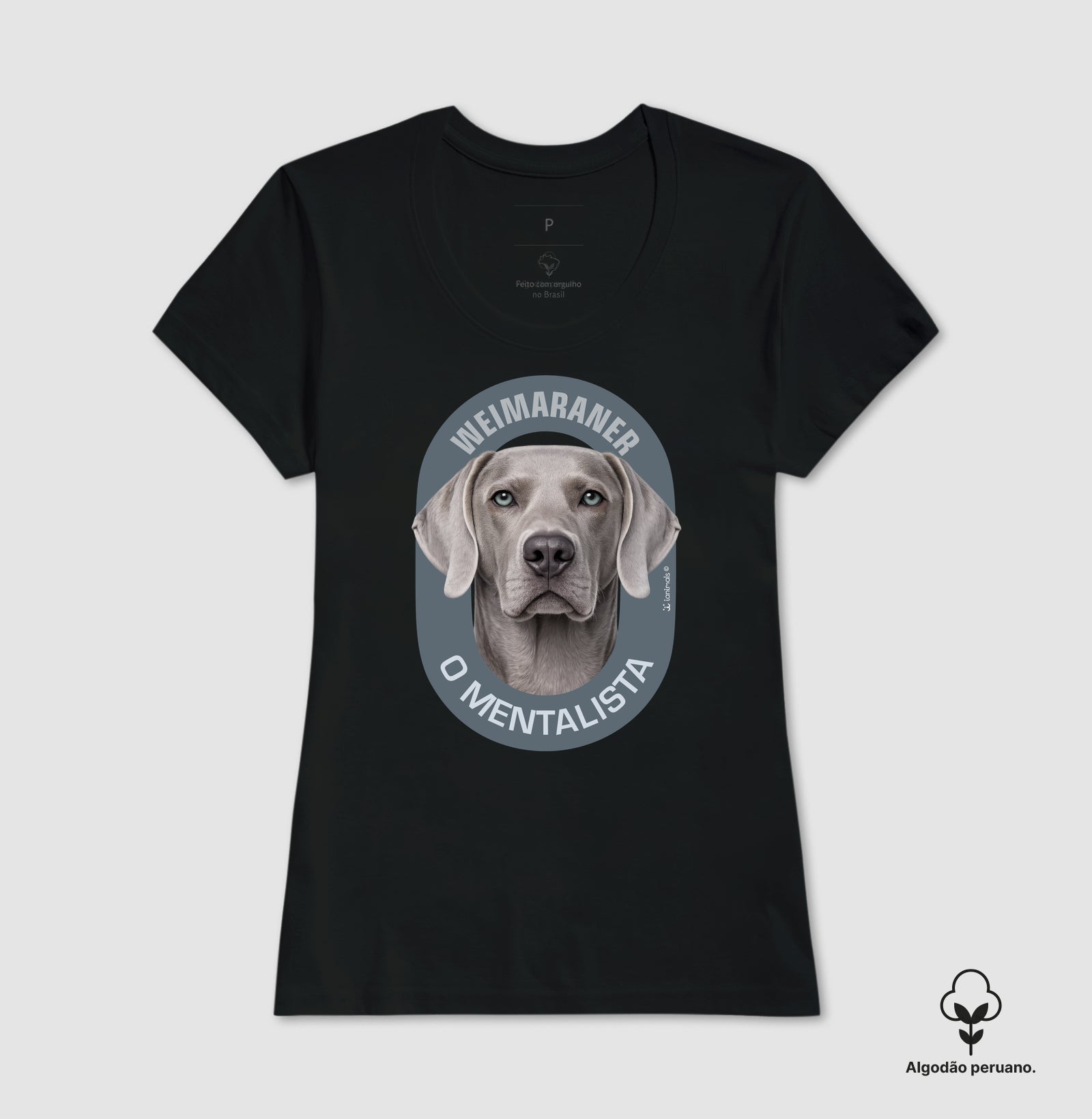 Camiseta INCA SOFT Weimaraner O Mentalista - Essência