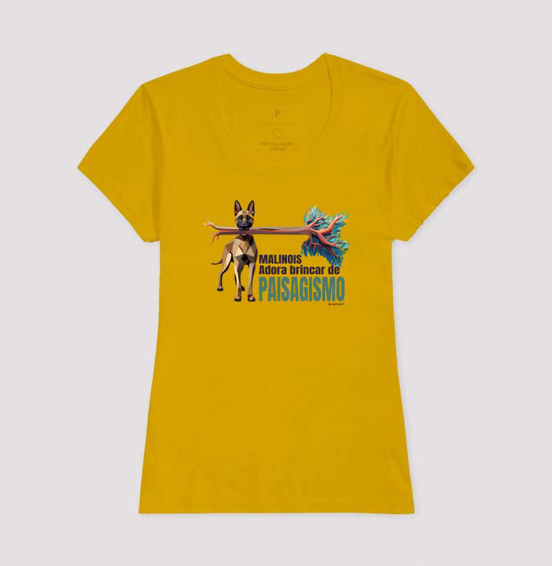 Camiseta Malinois Paisagismo - Essência