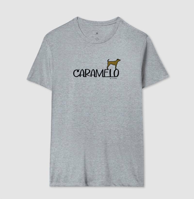 Camiseta Cachorro Caramelo - Coleção Identidade