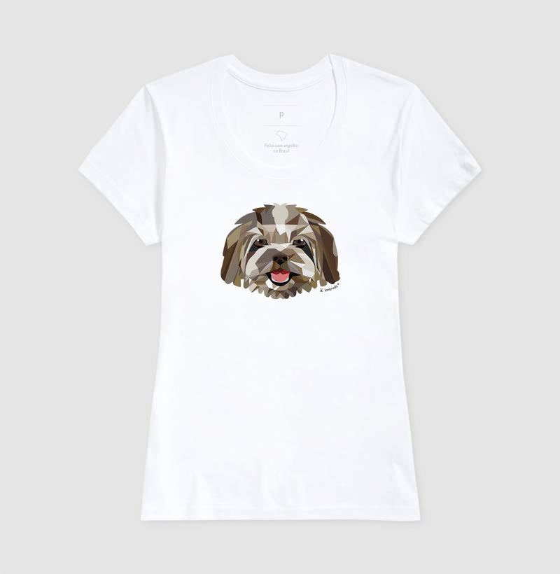 Camistea Shih Tzu Castanho - Geoma