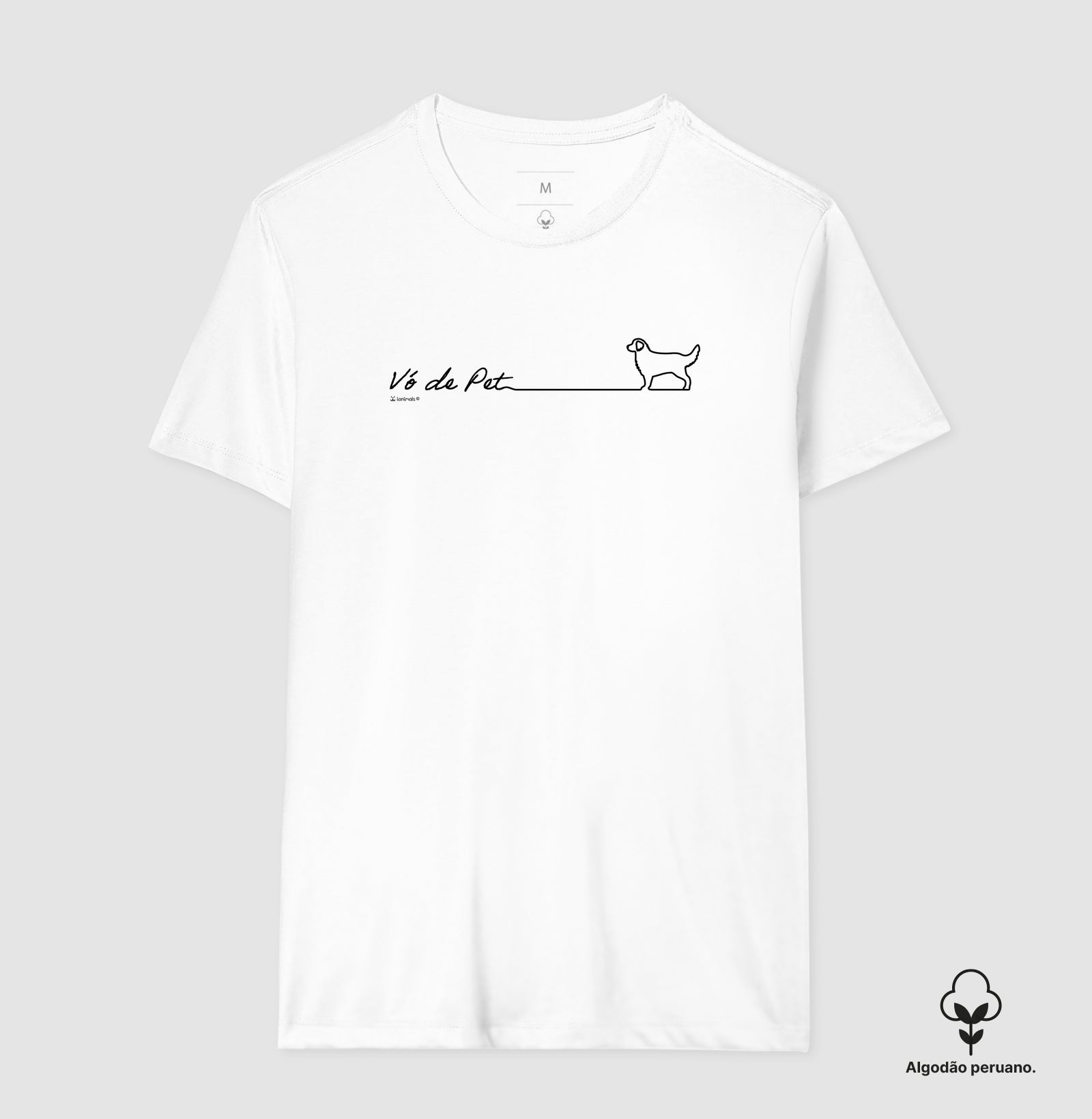 Camiseta Golden Retriever INCA SOFT - Vó de Pet