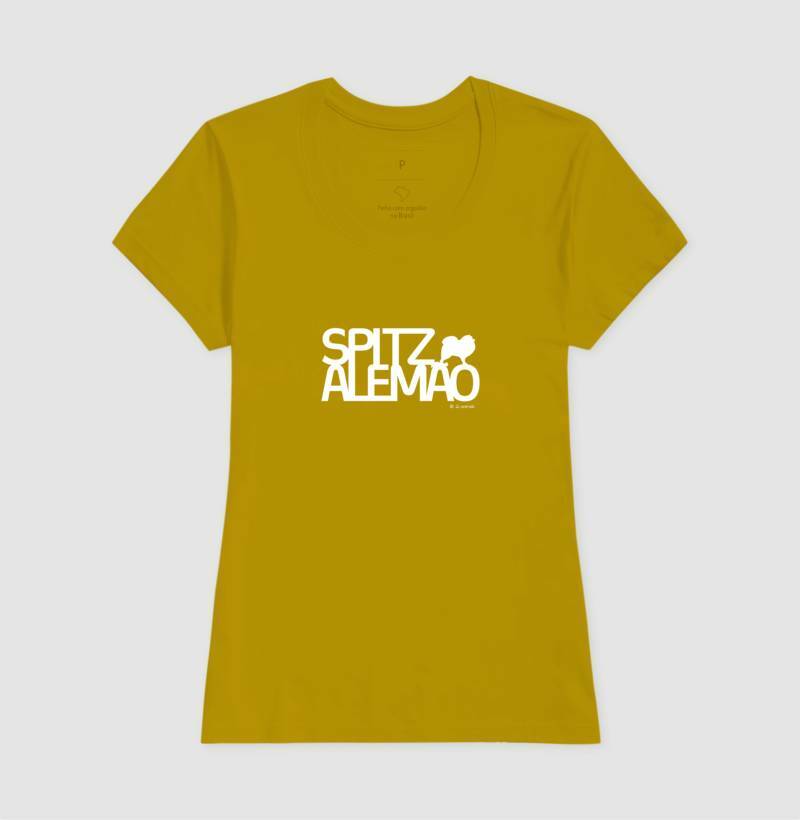 Camiseta Spitz Alemão - Coleção Identidade