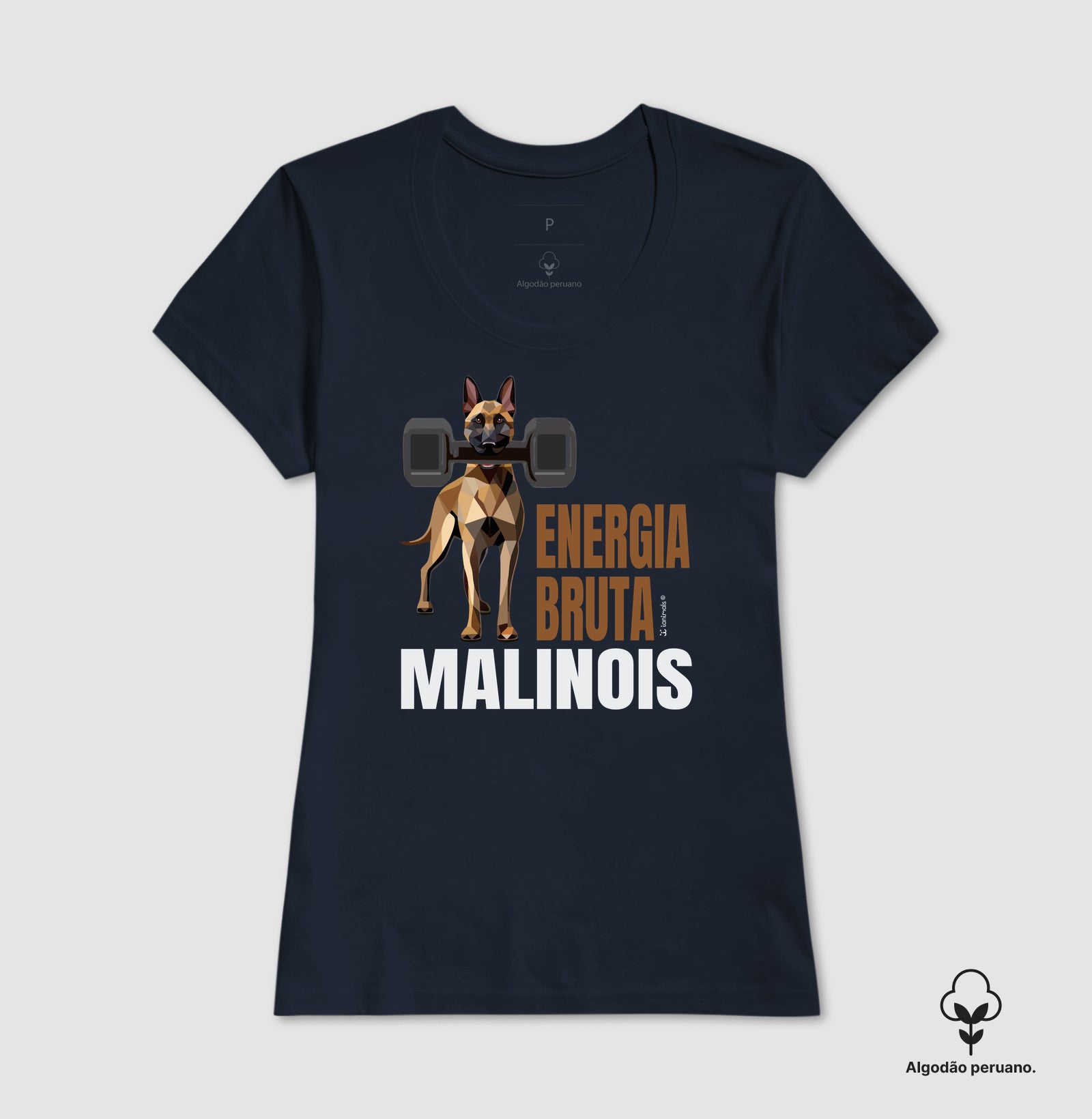 Camiseta Malinois “INCA SOFT” Energia Bruta- Essência