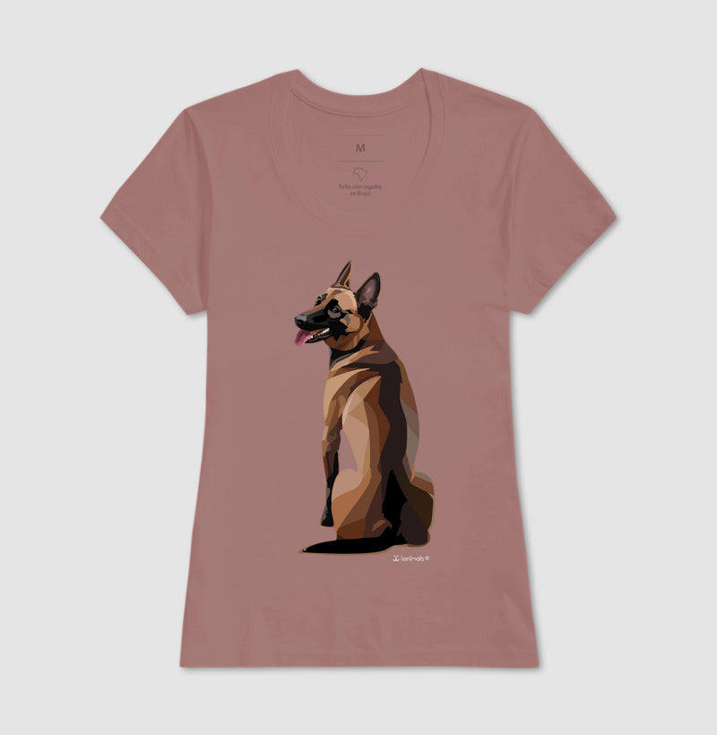Camiseta Malinois Olhar - Geoma