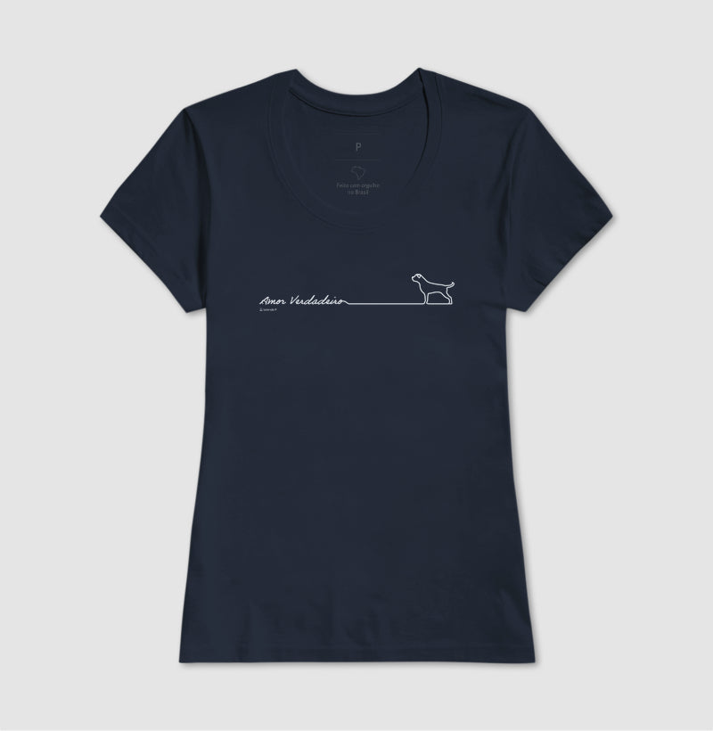 Camiseta Rottweiler - Amor Verdadeiro