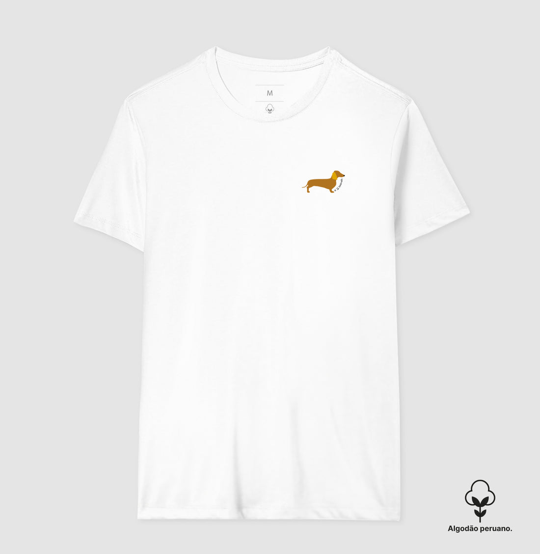 Camiseta Dachshund INCA SOFT- Perfil / Side