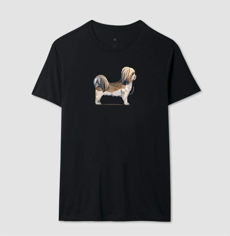 Camiseta Shih Tzu Perfil - Geoma