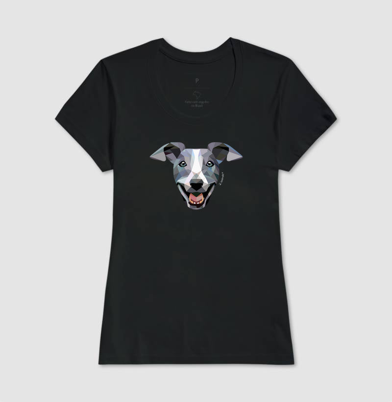 Camiseta Whippet - Coleção Geoma