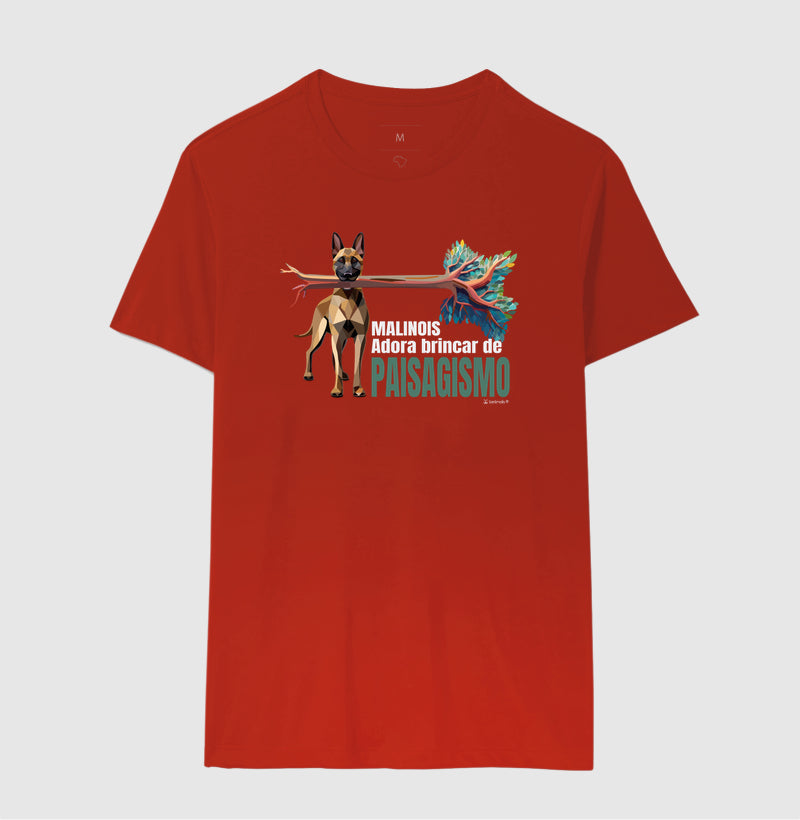 Camiseta Malinois Paisagismo - Essência
