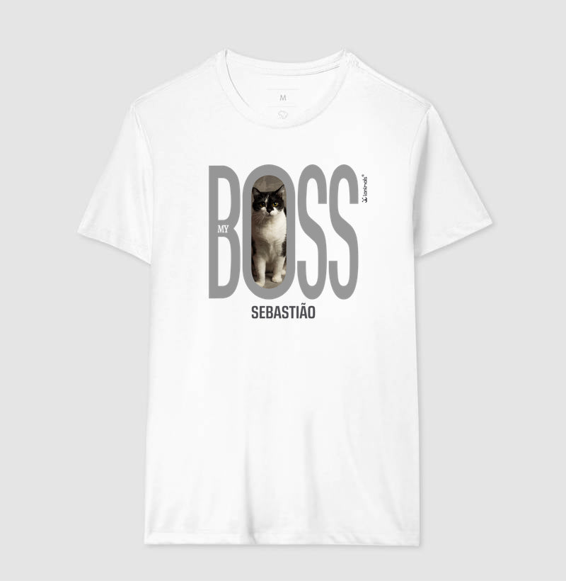 Camiseta My Pet My Boss - Personalizada iAnimals
