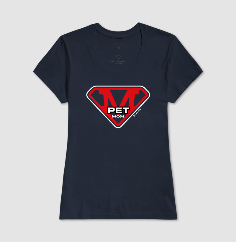 Camiseta Pet Mom - Afeto