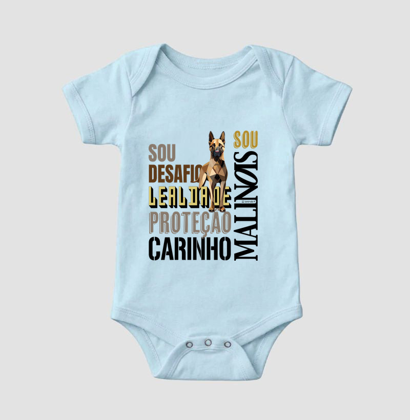 Body Infantil Malinois SOU - Essência