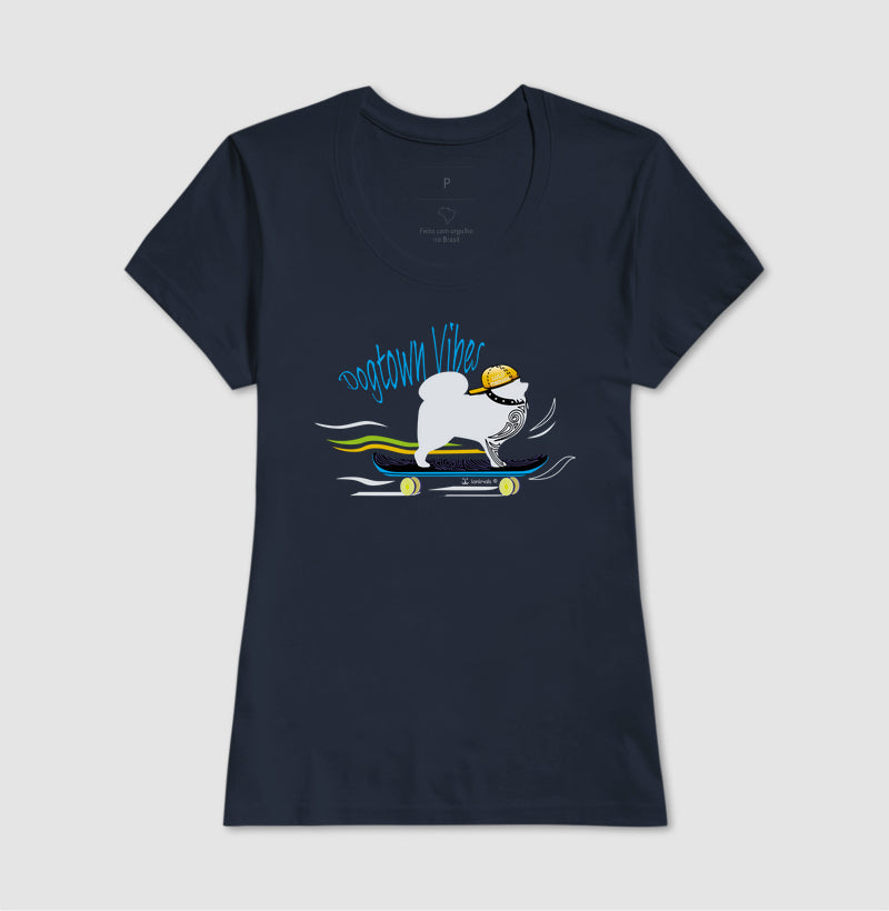 Camiseta Lulu da Pomerânia - Skatista