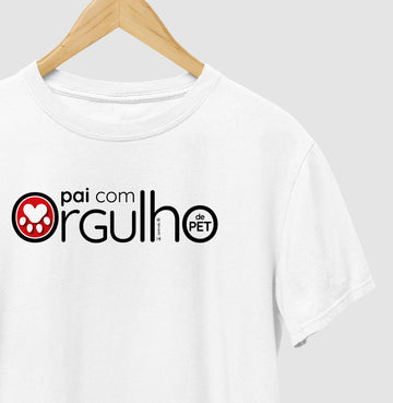 Camiseta Pai Com Orgulho - Afeto