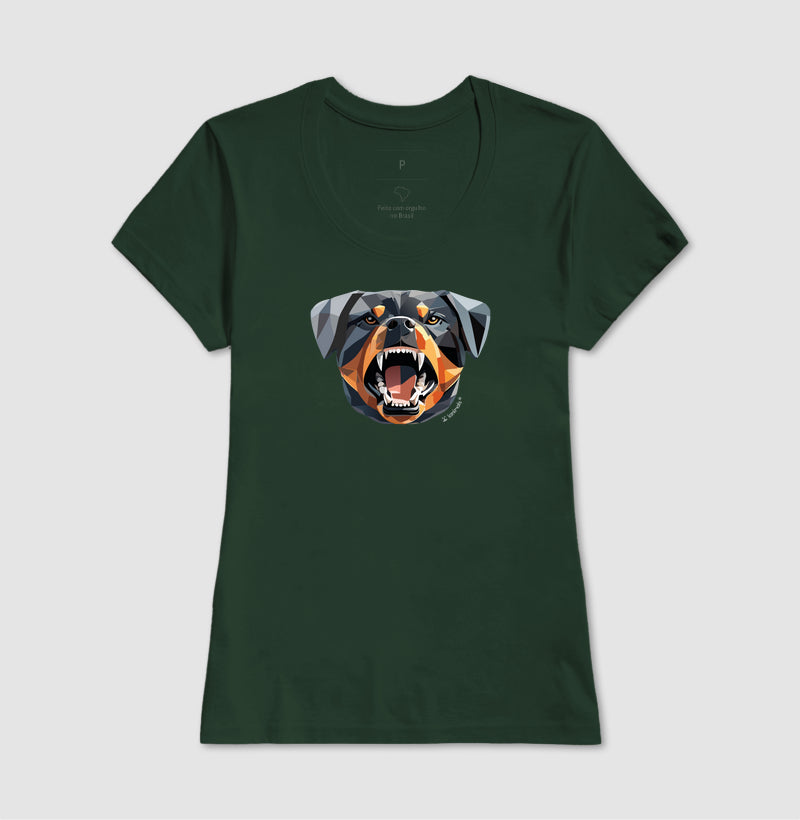 Camiseta Rottweiler Guardião - Geoma