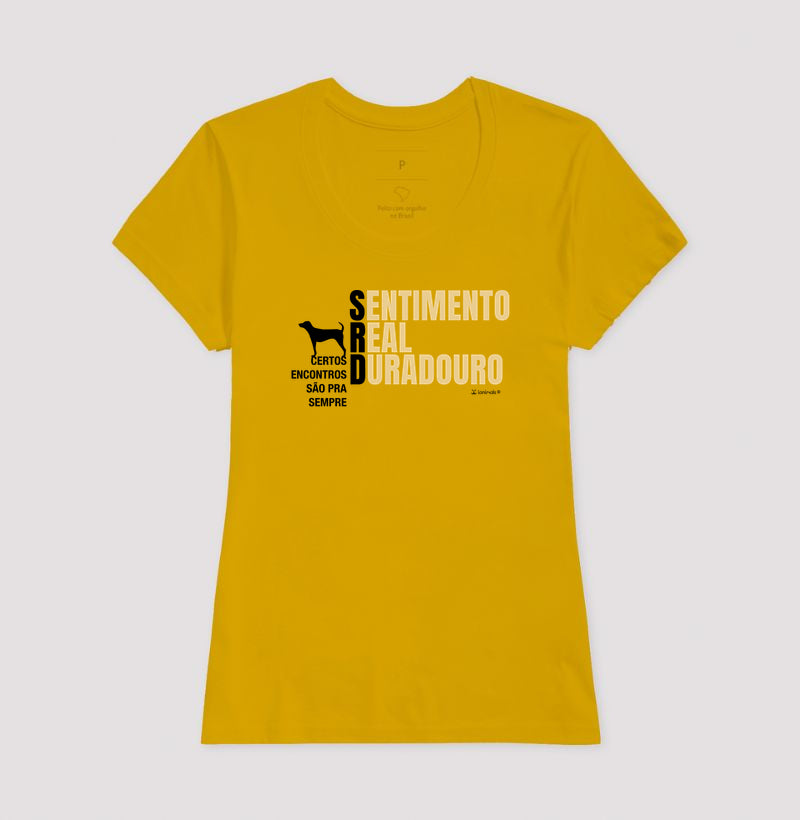 Camiseta SRD - Sentimento Real Duradouro - Essência