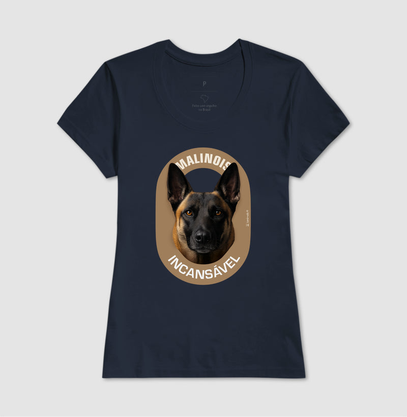 Camiseta Malinois Incansável - Essência