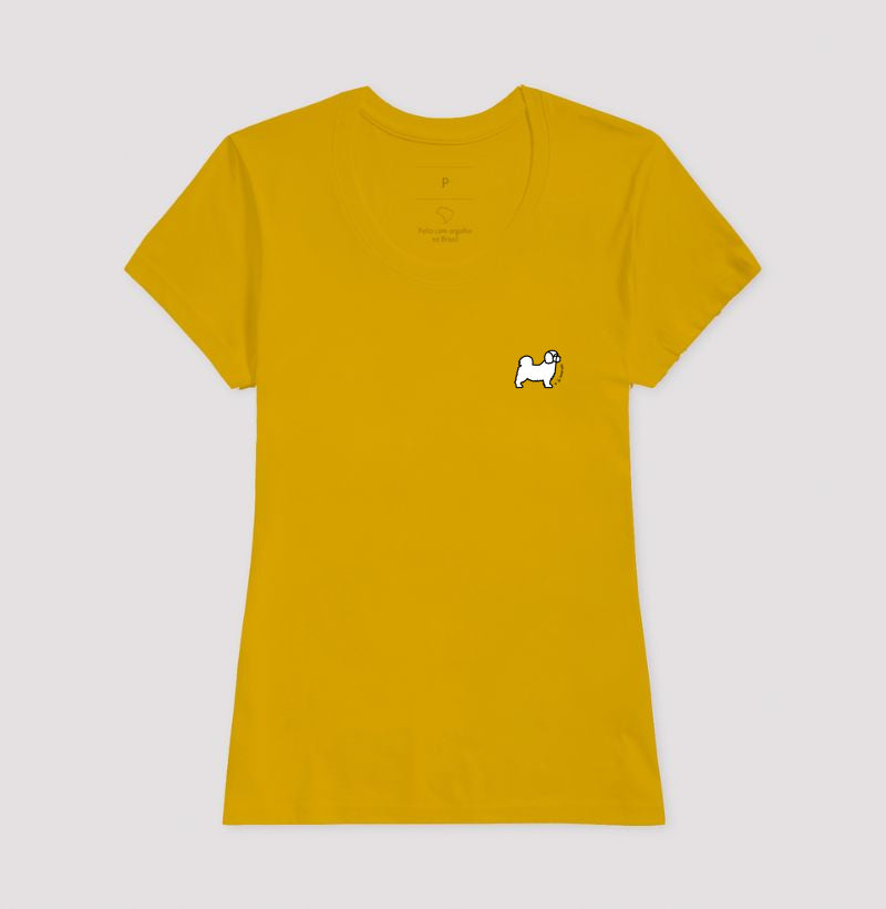 Camiseta Maltês - Perfil / Side