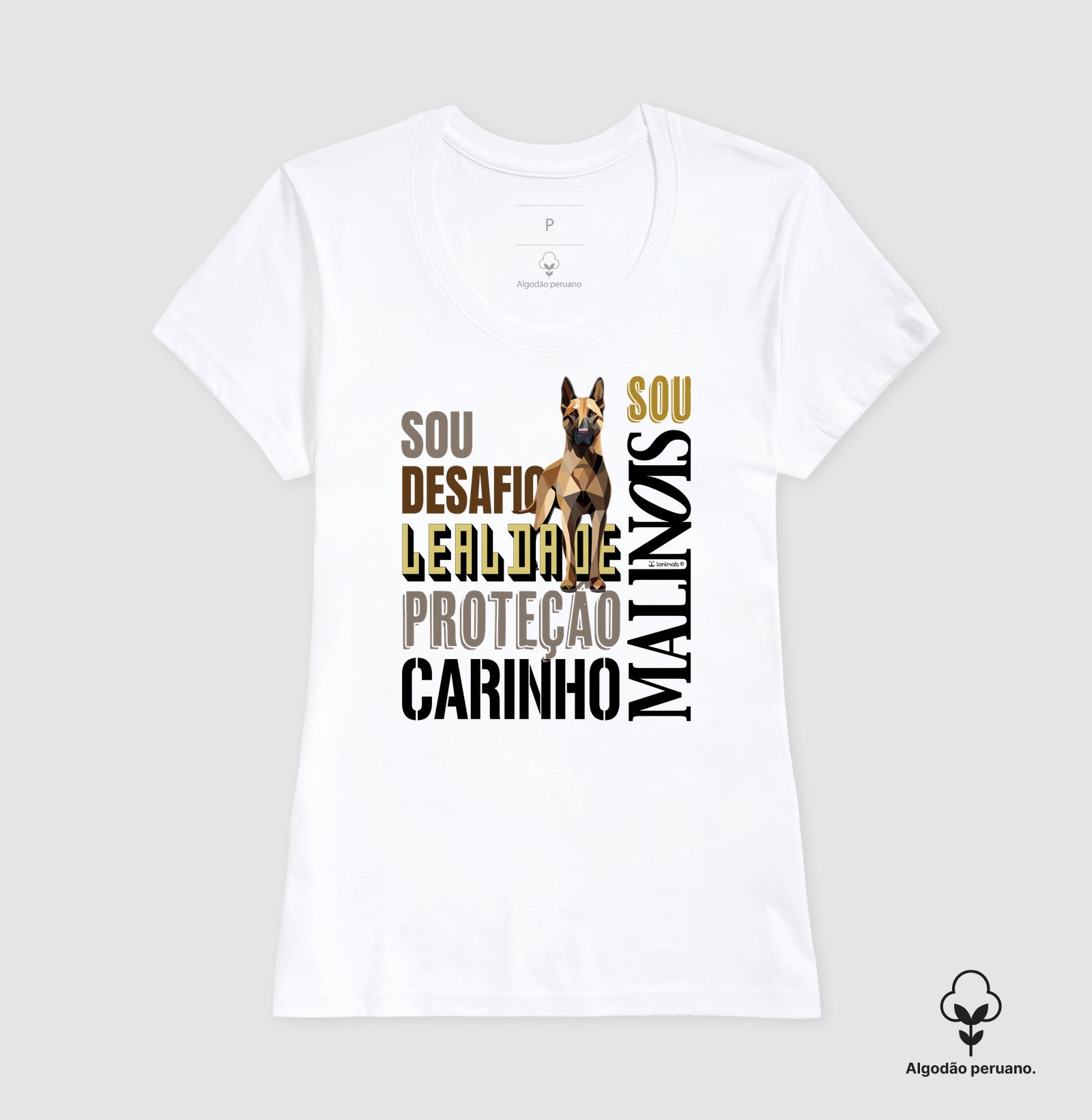 Camiseta INCA SOFT Malinois SOU - Essência