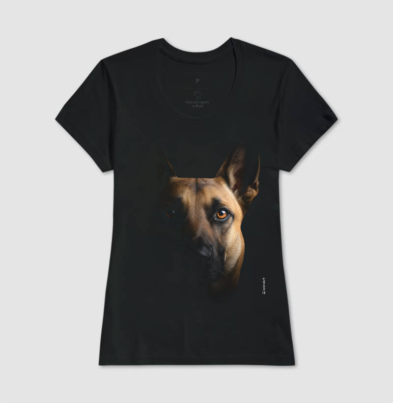 Camiseta Malinois - Retrato