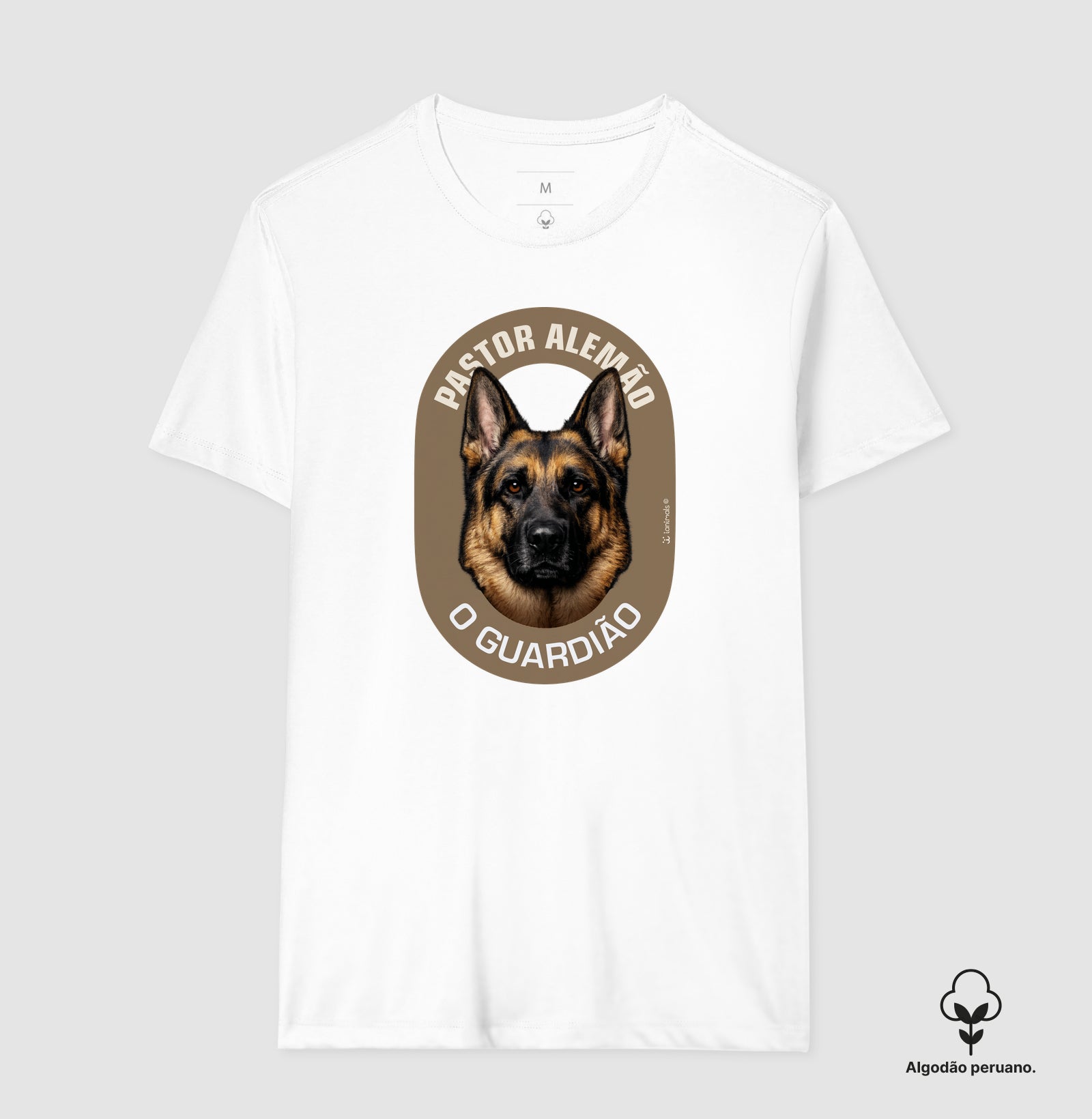 Camiseta INCA SOFT - Pastor Alemão O Guardião - Essência