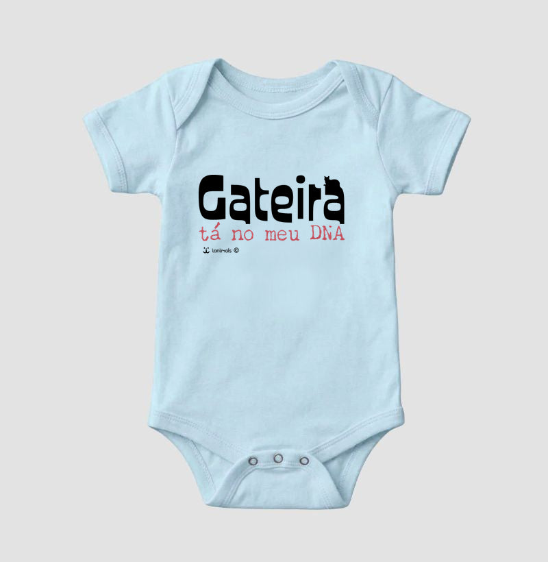 Body Infantil Gateira Tá no meu DNA - Afeto