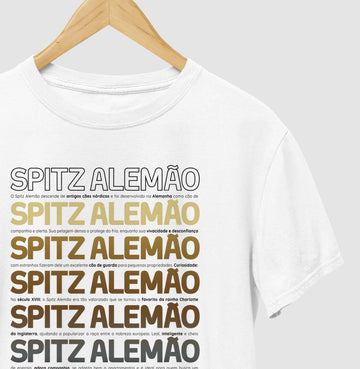 Camiseta Spitz Alemão - Origem