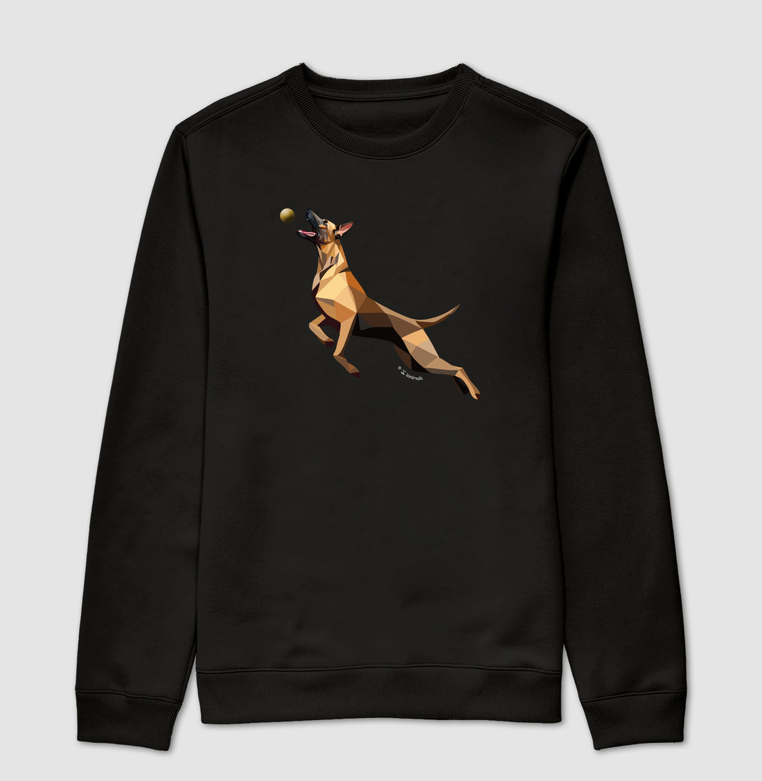Moletom Suéter Malinois O Pulo - Perfil/Geoma