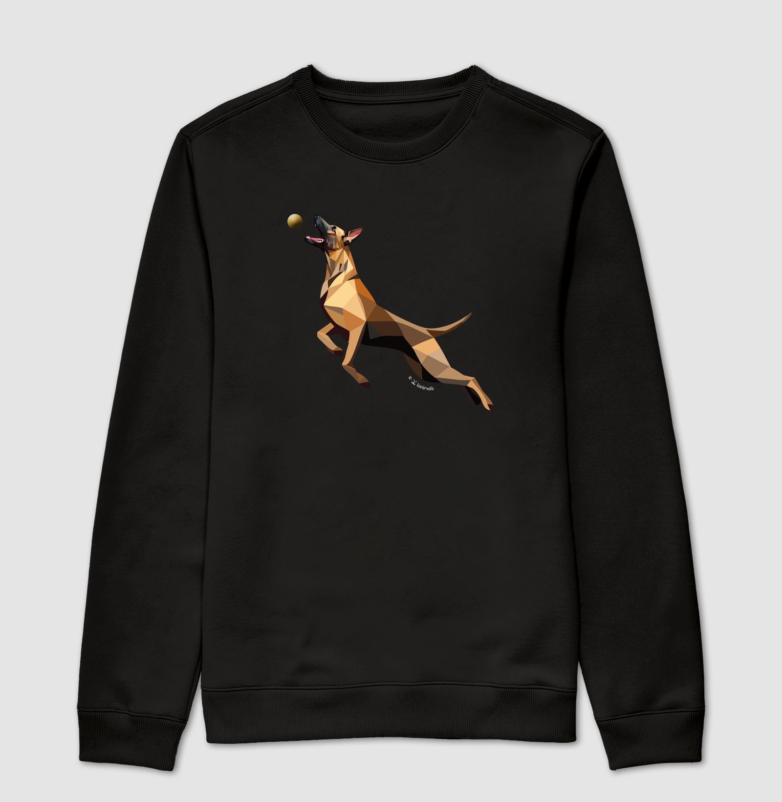 Moletom Suéter Malinois O Pulo - Perfil/Geoma