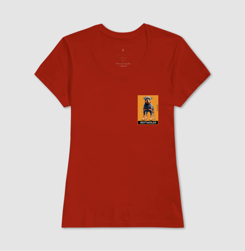 Camiseta Rottweiler Pantone / Side - Geoma