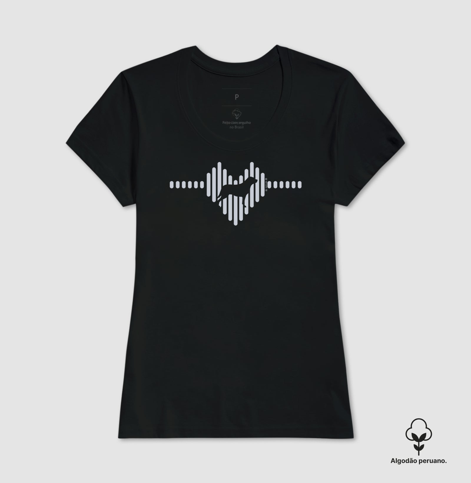 Camiseta “INCA SOFT” Labrador - Coleção Coração
