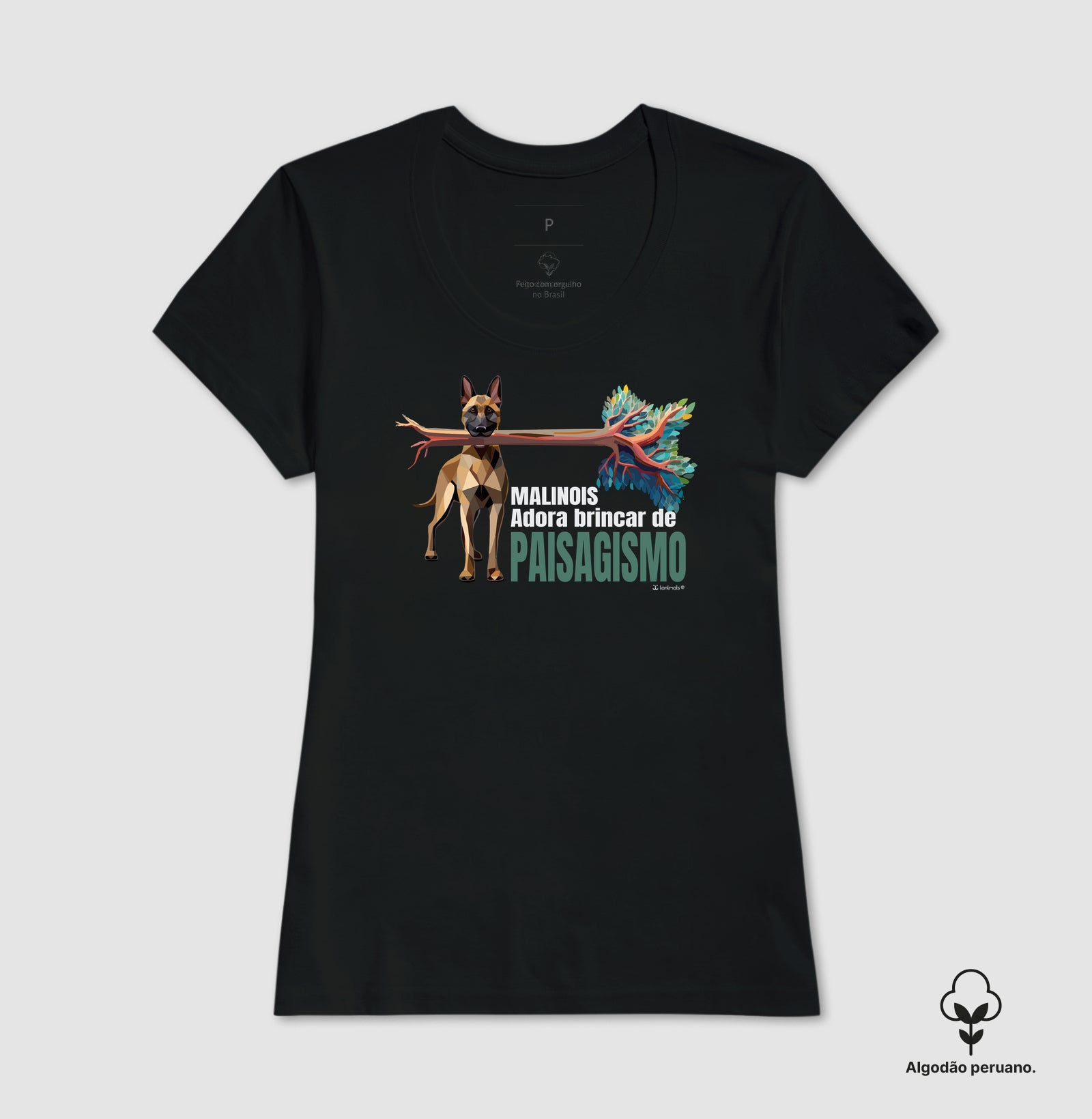 Camiseta INCA SOFT Malinois Paisagismo - Essência