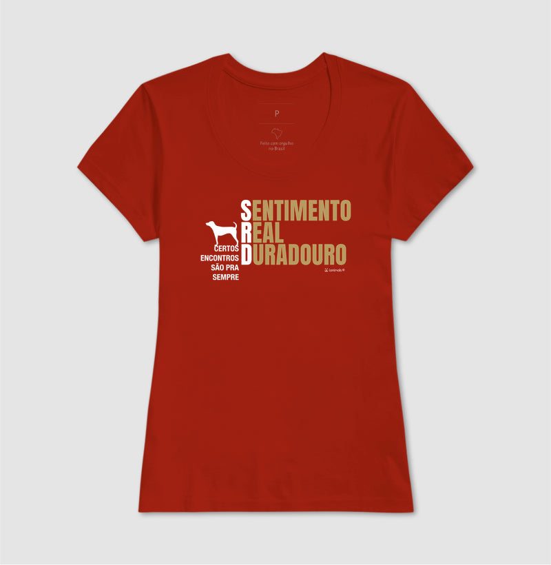 Camiseta SRD - Sentimento Real Duradouro - Essência