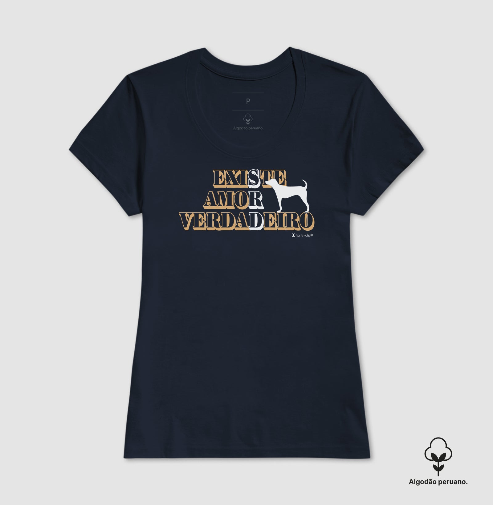 Camiseta INCA SOFT SRD Existe Amor Verdadeiro - Essência