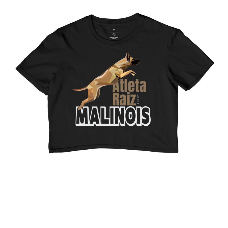 Camiseta Cropped Malinois Atleta Raiz - Essência