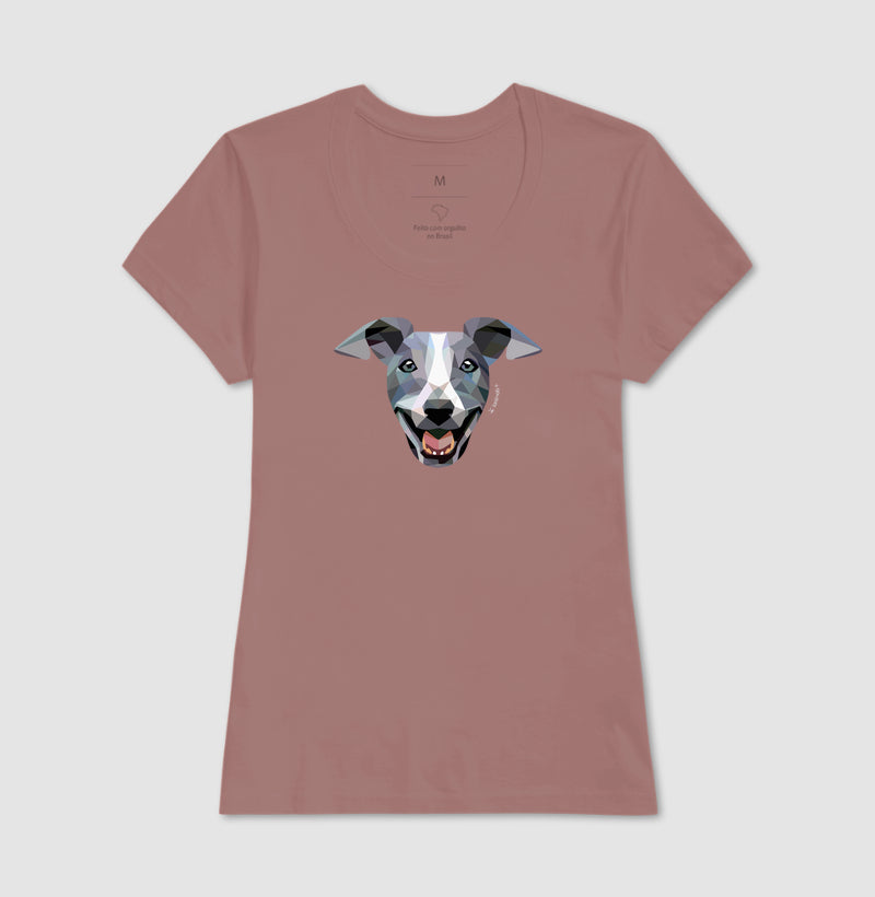 Camiseta Whippet - Coleção Geoma