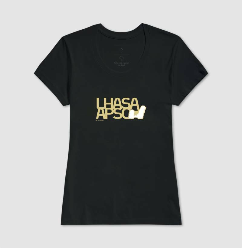 Camiseta Lhasa Apso - Coleção Identidade