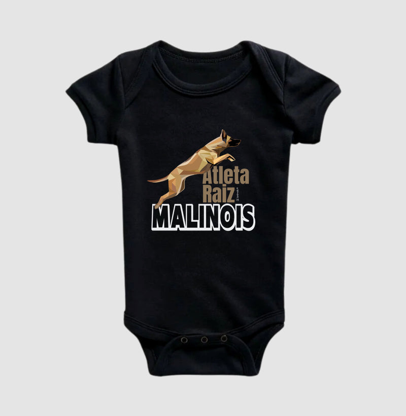 Body Infantil Malinois Atleta Raiz - Essência